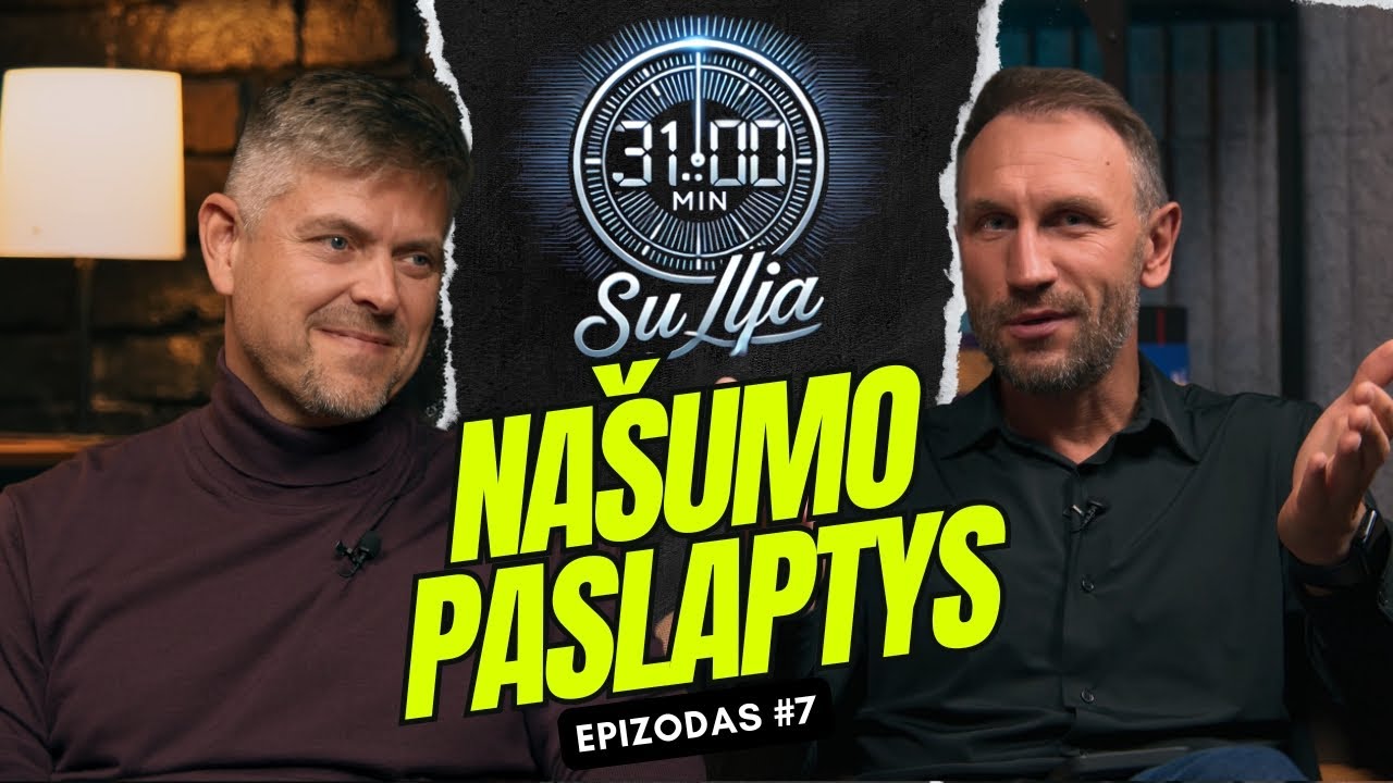 31 minutė su Ilja Laurs: Našumo paslaptys – daugiau per trumpesnį laiką (2 dalis), epizodas #7