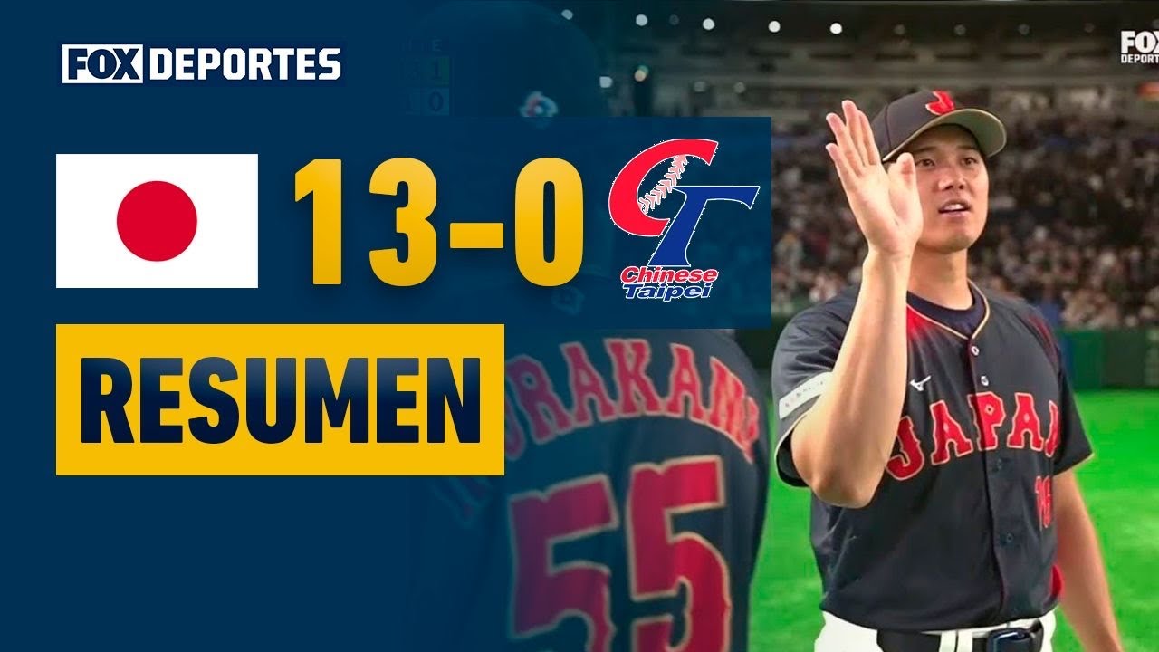 🔥 ¡PALIZA EN EL DEBUT! | Japón 13-0 China Taipei | HIGHLIGHTS | WBC 2026