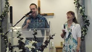 Chad &amp; Leonita singing &quot;Great is Your Faithfulness&quot; by The Newsboys