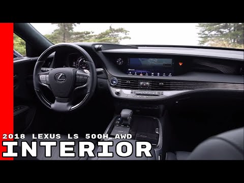 2018 Lexus LS 500h AWD Interior