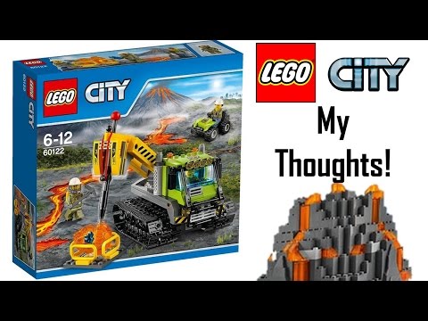 LEGO City VOLCANO Official Set Pictures - My Thoughts!