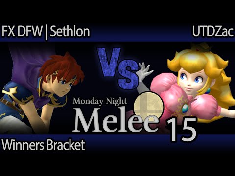 MNM 15 Melee - FX DFW Sethlon (Roy) vs UTDZac (Peach) - Winners Bracket