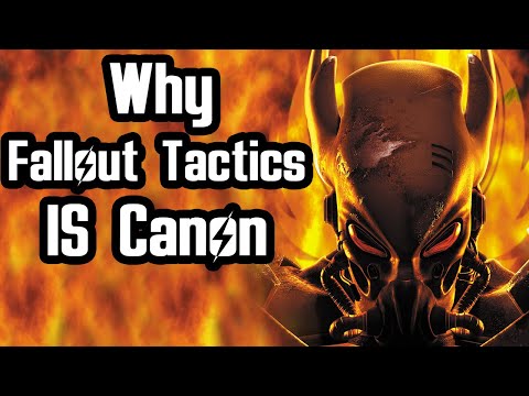 Fallout Tactics IS Canon