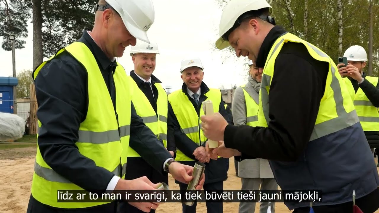 Saules ielā 122 iemūrēta vēstījuma kapsula nākamajām paaudzēm