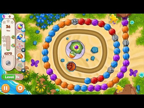 Marble Woka Woka Level -33 | Bubble Shooter Color Match 3