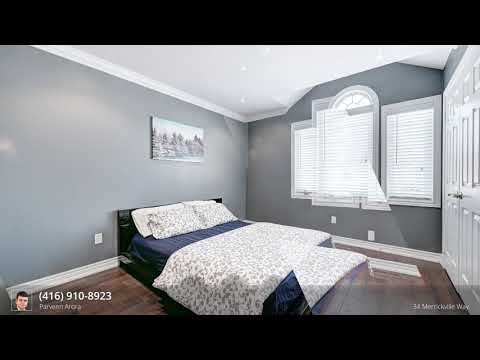 Home for sale at 34 Merrickville Way, Brampton, ON
