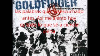 goldfinger- i need to know taduccion