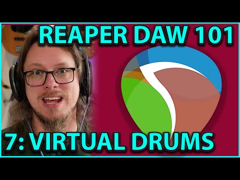 Reaper DAW 101 Part 7:- VSTi Drum Routing (Slate Drums 5, MT Power Kit etc)