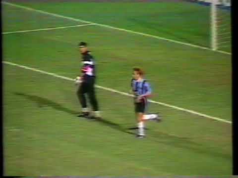 GRÊMIO 2x0 SÃO PAULO - Copa do Brasil 1995 - Melhores momentos do 1º tempo (SBT)