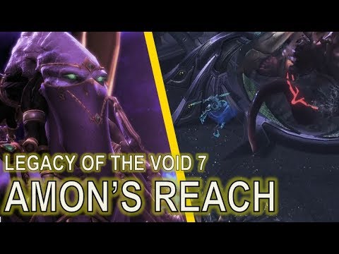 Starcraft II: Legacy of the Void Mission 7 - Amon's Reach [ALL ACHIEVEMENTS! 3:31 SPEEDRUN!]