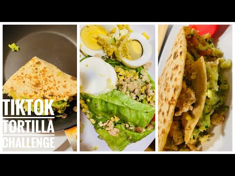 Tiktok Viral Tortilla Wrap Hack  | Tortilla & Healthy Keto hack