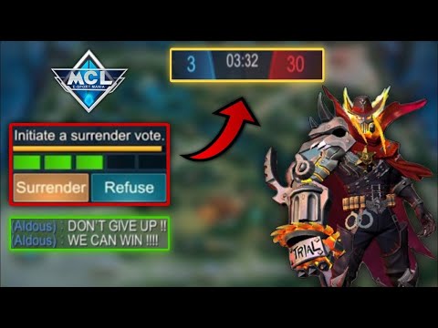 WATCH: NEVER GIVE UP - ALDOUS IMPOSSIBLE TASK EPIC COMEBACK IN MCL | HiZu