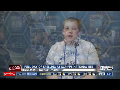 TODAY: Full day of spelling at Scripps Spelling Bee