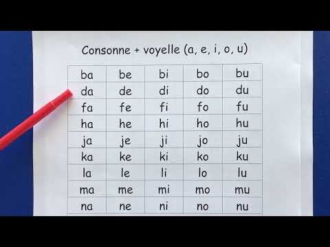 5. Ba, be, bi, bo, bu