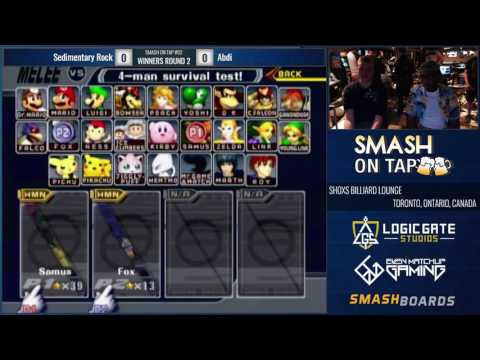 SOT #92 - Sedimentary Rock (Samus) vs Abdi (Fox) - Melee WR2