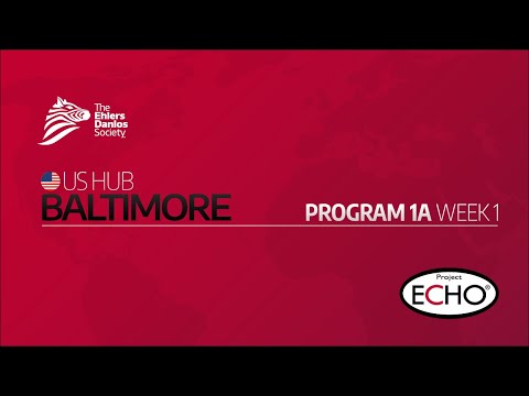 EDS ECHO Clinicians North America (CLN1A), Session 1