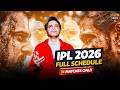 IPL 2026 Phase 2 Schedule CSK Vs MI Clash Twice RCB Raipur Matches StumpTales