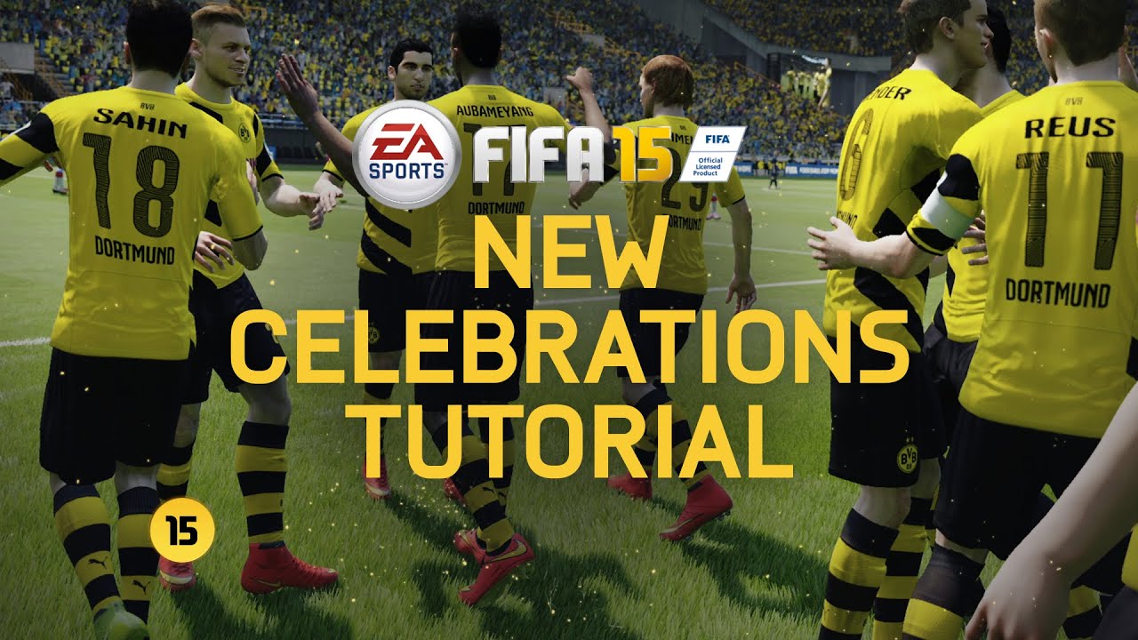 FIFA 15 - New Celebrations Tutorial - YouTube