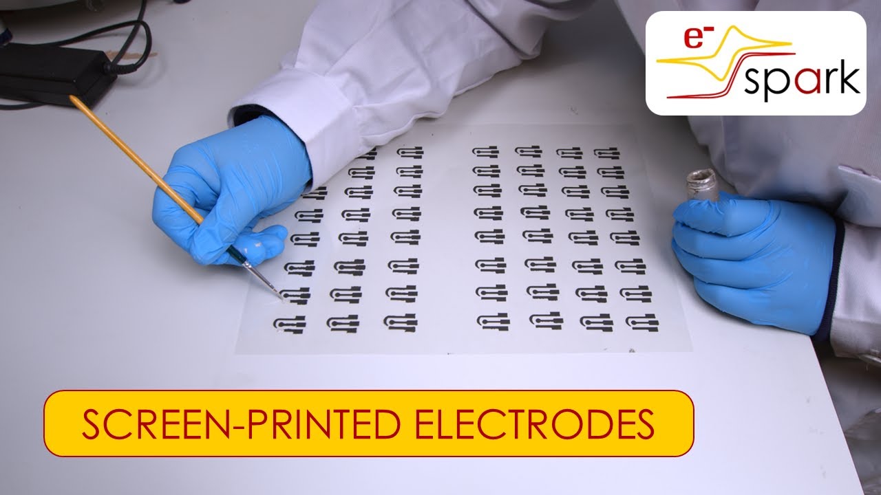 Screen-printed electrodes