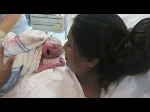 MEET ISAAC | SHORT LABOR & DELIVERY VLOG!!! Video