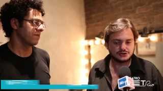 Yamandu Costa e Hamilton de Holanda no palco do THEATRO NET RIO