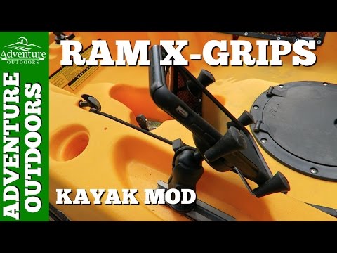 RAM X-Grip Mount Review ~ Easy Kayak Mod