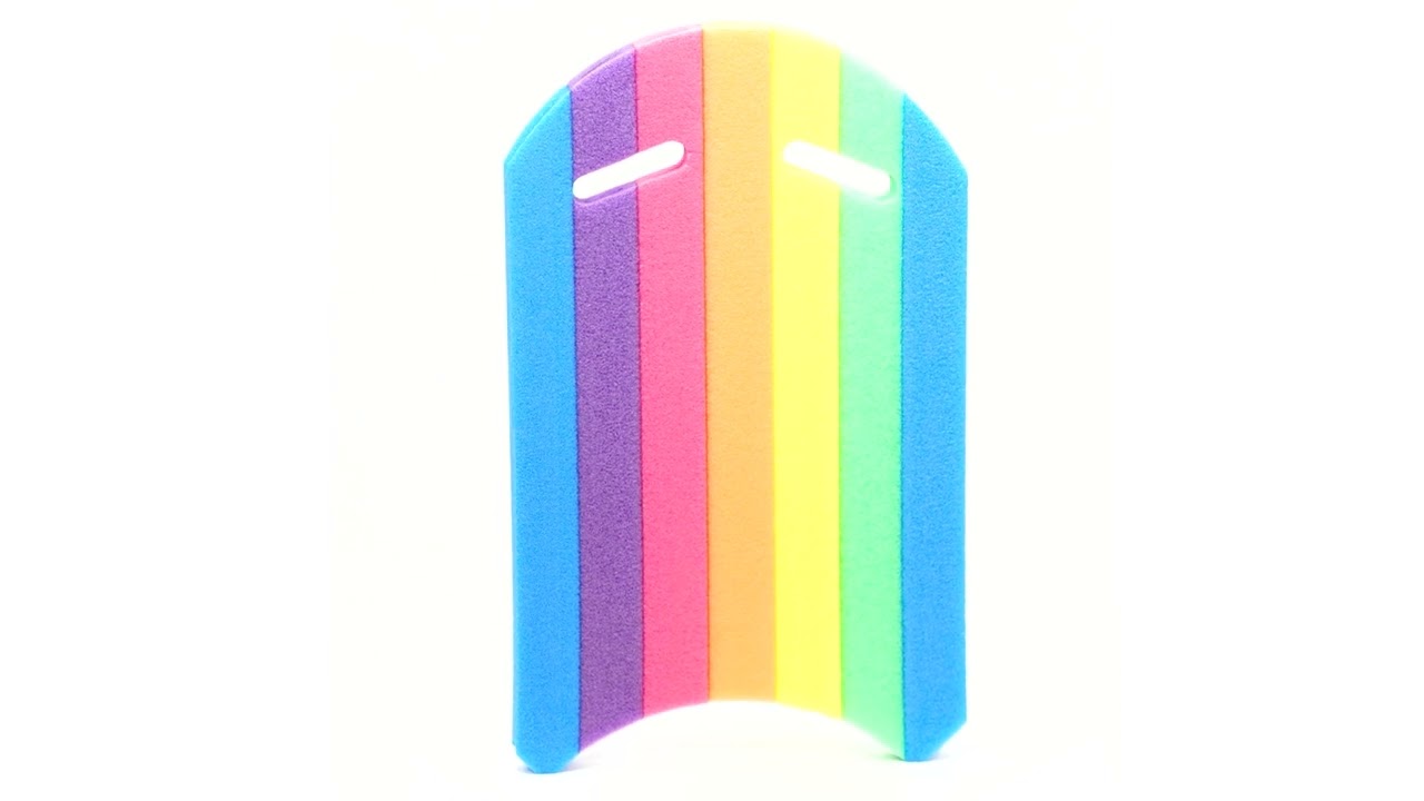Rainbow Eva Foam Kickboard