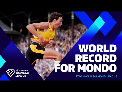 Duplantis breaks world record with 6.28m at home in Stockholm | Wanda Diamond League