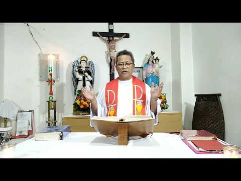 Misa ni Fr. Ciano sa  SVFP on 05/14/20, "Feast of St. Mathias the Apostle."