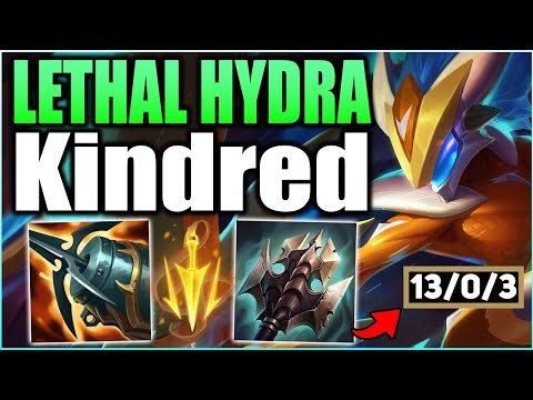 How To Play titanic Hydra Bruiser Kindred Perfectly In Season 12! (lethal tempo) - League Of Legends
