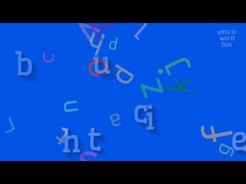 HOW TO SAY BUCHITE? #buchite