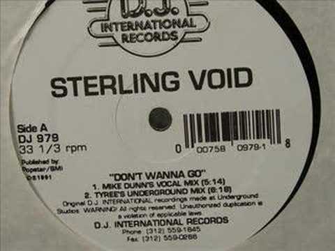 Sterling Void - Don't Wanna Go ( FAMOUS PIANO)