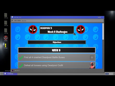 Fortnite Deadpool Rewards (WEEK 6)