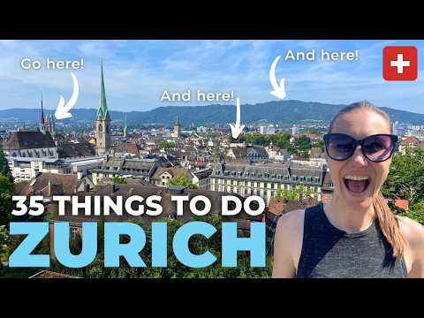 ZÜRICH | Die ultimativen Top-Sehenswürdigkeiten in Zürich, Schweiz | Über 35 Aktivitäten
