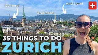 ZÜRICH | Ultimate Top Tourist Attractions in Zürich, Switzerland | 35+ Things To Do