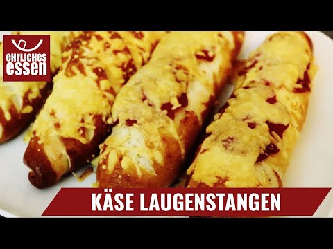 REZEPT: KÄSE LAUGENSTANGE - LAUGENSTANGEN WIE VON DITSCH schnell und einfach selber machen!