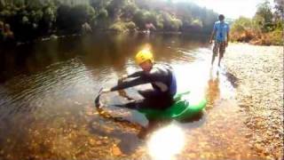 preview picture of video 'Hidrospeed VaguadaVentura en el río Miño'