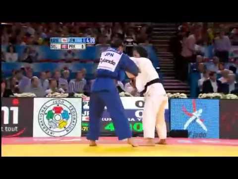WORLD JUDO CHAMPIONSHIPS FRANCIA 2011 REPECHAGE -70KG Kunihara Yoriko (JPN) - Sol Kyong (PRK).rm