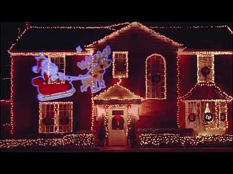 Santa Claus Christmas Light Projector (Outdoor Use) | The OutdoorLights Store