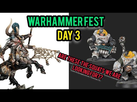 Warhammer Fest Day 3: Traitor Guard, Space Marines and More Squats??!!