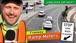 Why the extra RED LIGHT on freeway ramps?