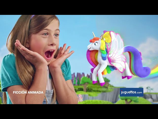 Vídeo relacionado con GALUPY Rainbow Unicorn 3-Pack - Unicornio para coleccionar, Figuras de Unicornio con alas de Purpurina y Cristal de Swarovski