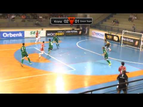 Krona 3 x 1 Green Team | Liga Futsal 2014