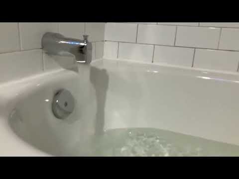 Bathtub Filling ASMR // Full Pressure Fill in a 6 Hour Loop