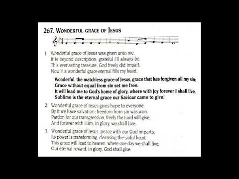 Hino 267 - Graça Maravilhosa - Em Inglês (CCB/CCUS)