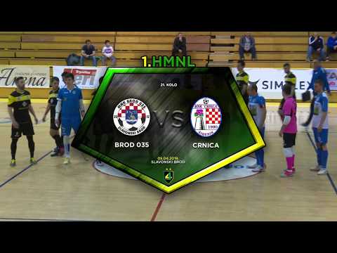 BROD 035 vs CRNICA 4:5 (21. kolo, 1. HMNL 18/19)