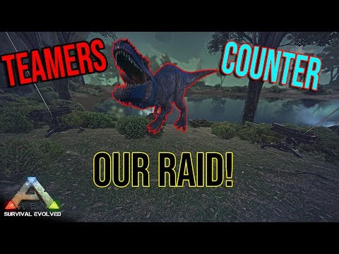 Teamers Counter Our Raid! | Official Small Tribes | ARK: Survival Evolved Ep 3