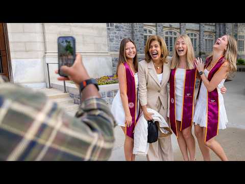 Hoda Kotb Returns to Blacksburg