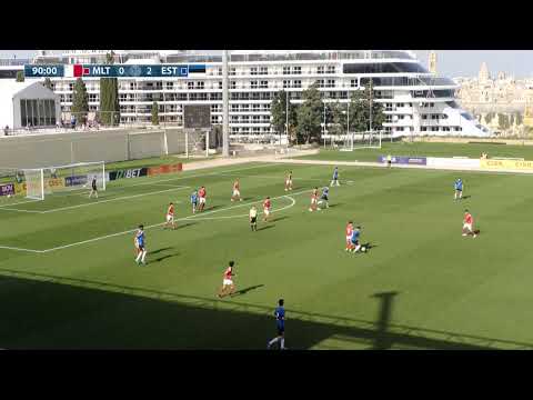 Malta U16 vs Estonia U16, Boys - UEFA Development Tournament