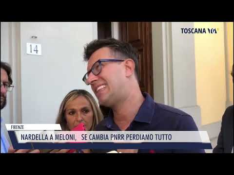 2022-09-12 FIRENZE - NARDELLA A MELONI,   SE CAMBIA PNRR PERDIAMO TUTTO